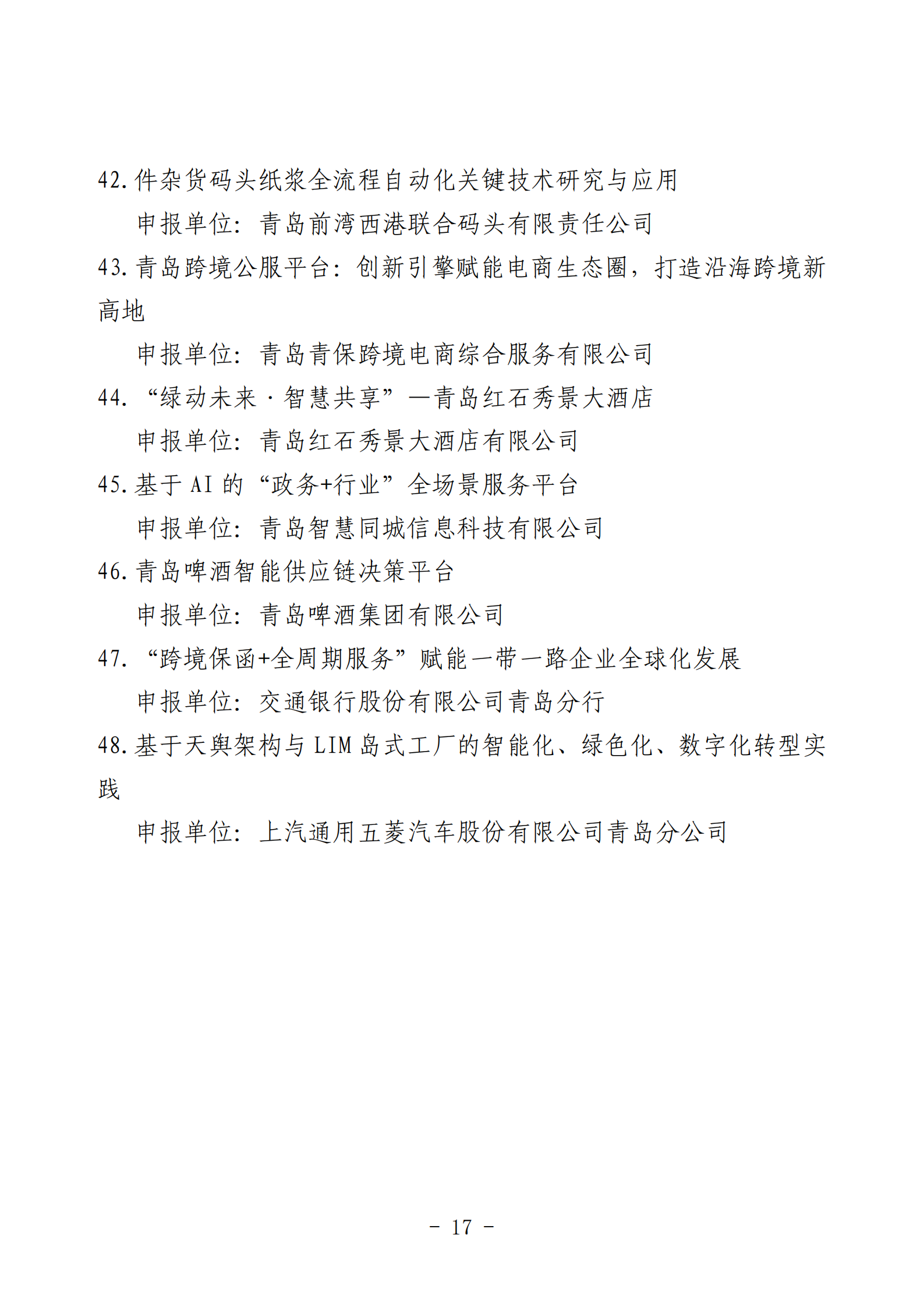 2024年度青岛经济成就宣传发布活动推荐名单_17.png